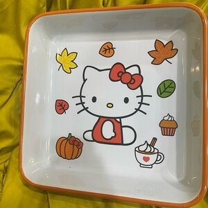 Sanrio hello kitty fall brownie pan 8x8 pumpkin spice